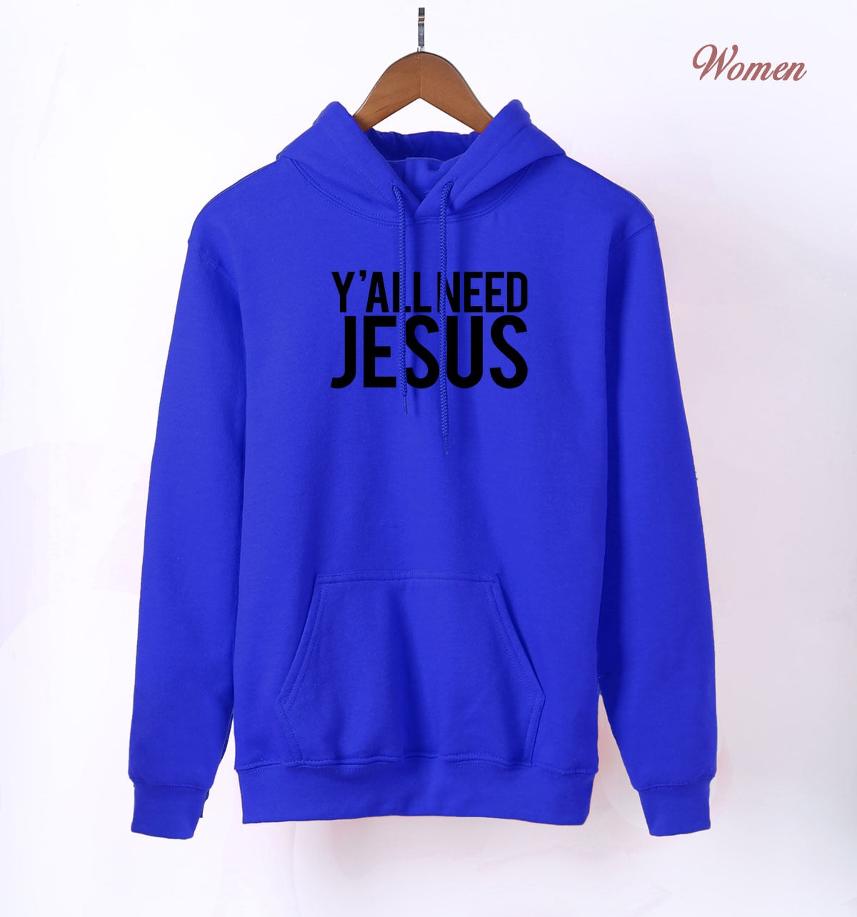 HAMPSON LANQE Jesus Christian Hoodies For Women 2020 Spring Autumn Sweatshirts Fleece Long Sleeve Pullovers Streetwear
