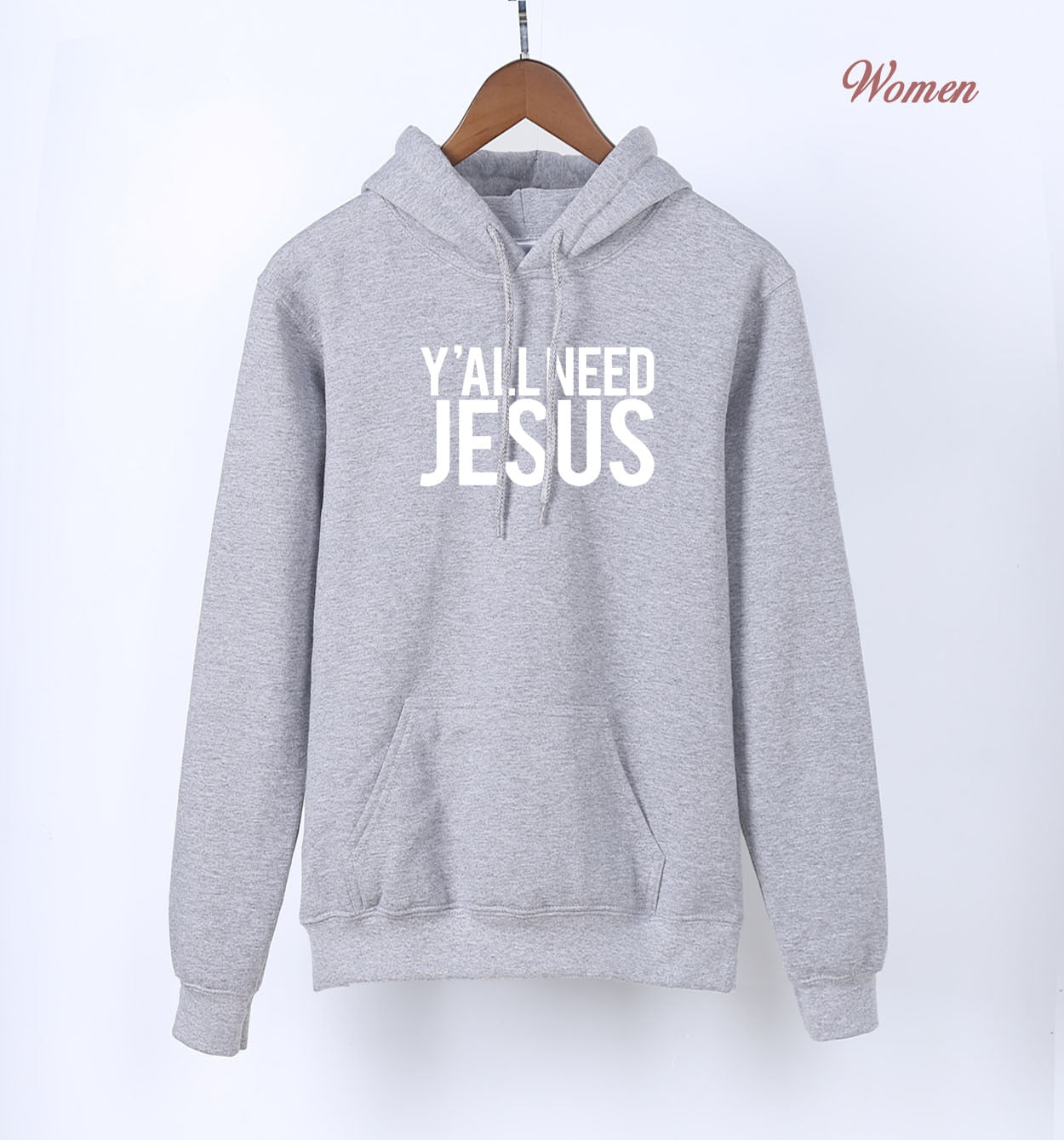 HAMPSON LANQE Jesus Christian Hoodies For Women 2020 Spring Autumn Sweatshirts Fleece Long Sleeve Pullovers Streetwear